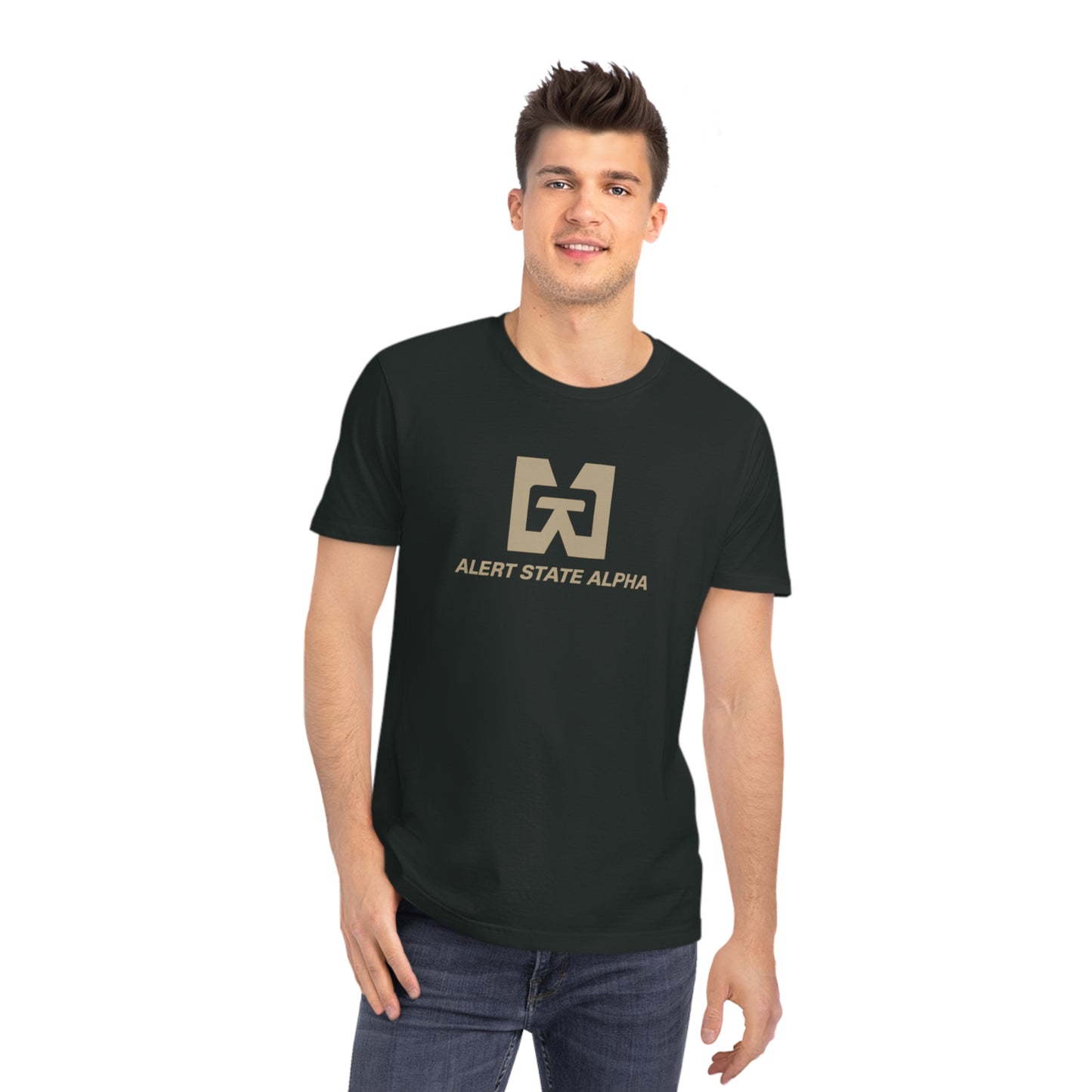 Alert State Alpha Tactical Tee – Desert Gold Edition Unisex T-Shirt
