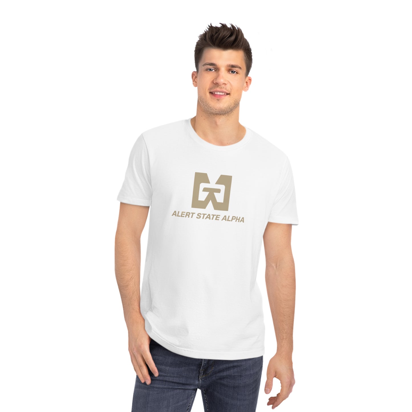 Alert State Alpha Tactical Tee – Desert Gold Edition Unisex T-Shirt
