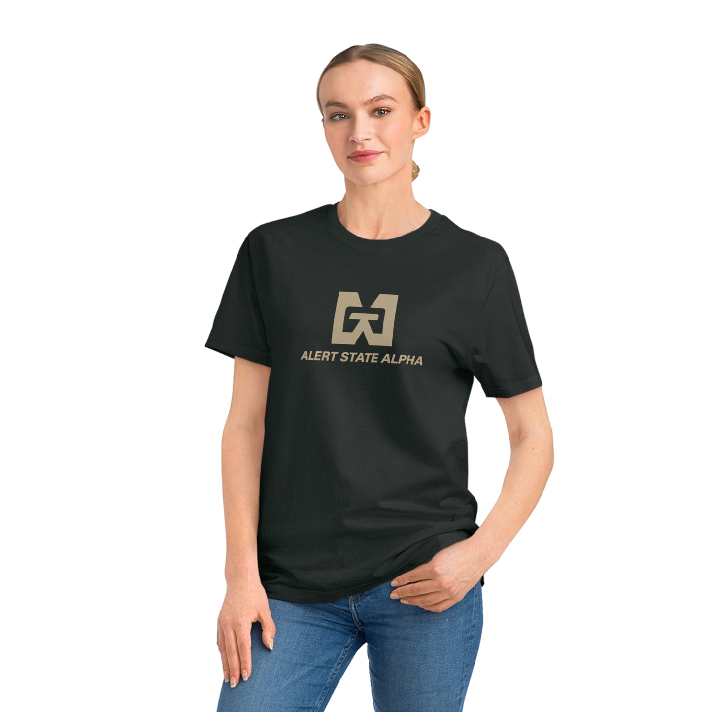 Alert State Alpha Tactical Tee – Desert Gold Edition Unisex T-Shirt