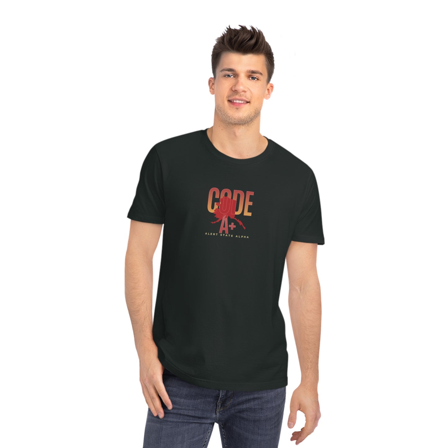 Bloodshot CODE A+ Alert State Alpha Graphic Shirt Unisex T-Shirt