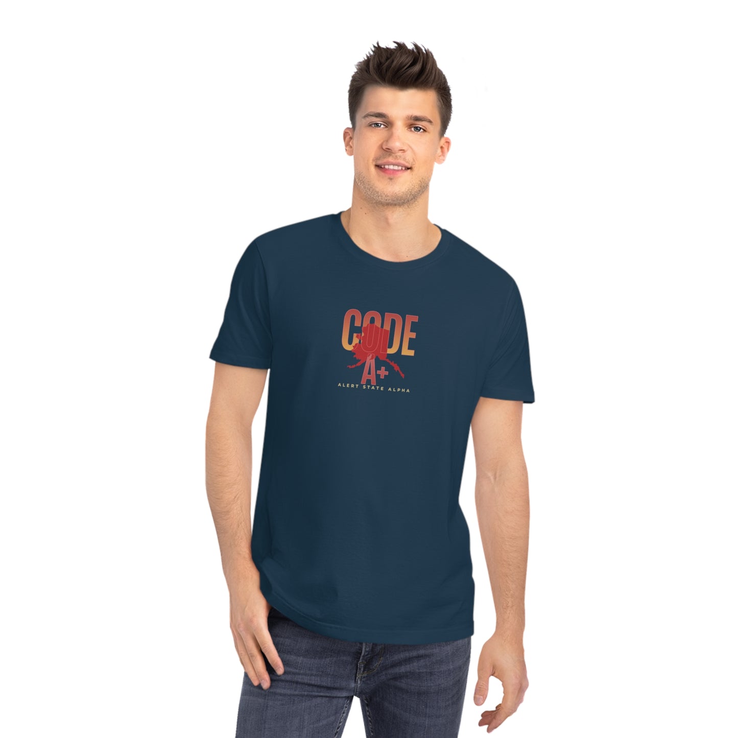 Bloodshot CODE A+ Alert State Alpha Graphic Shirt Unisex T-Shirt