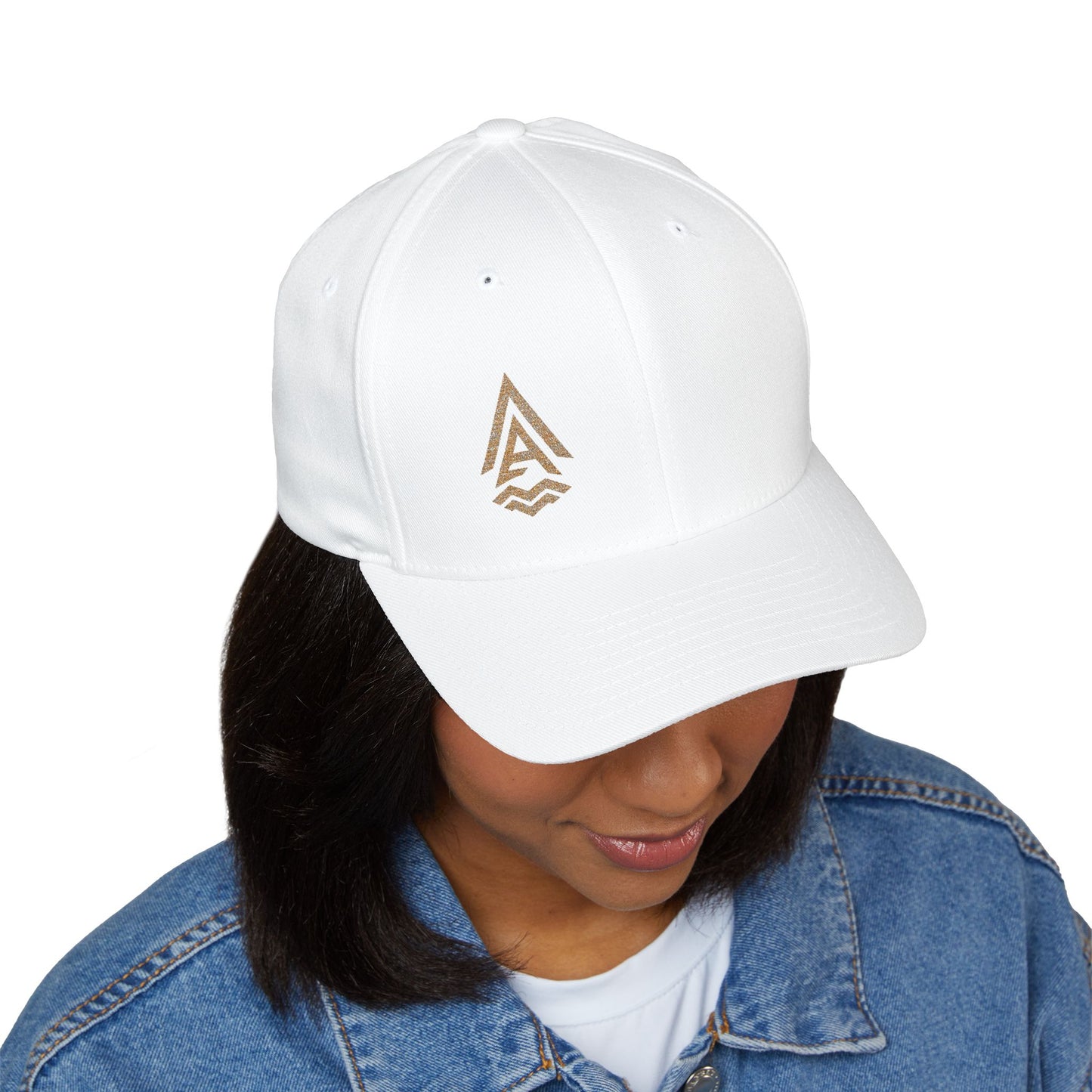ASA Sand Logo Embroidered Closed-Back Cap