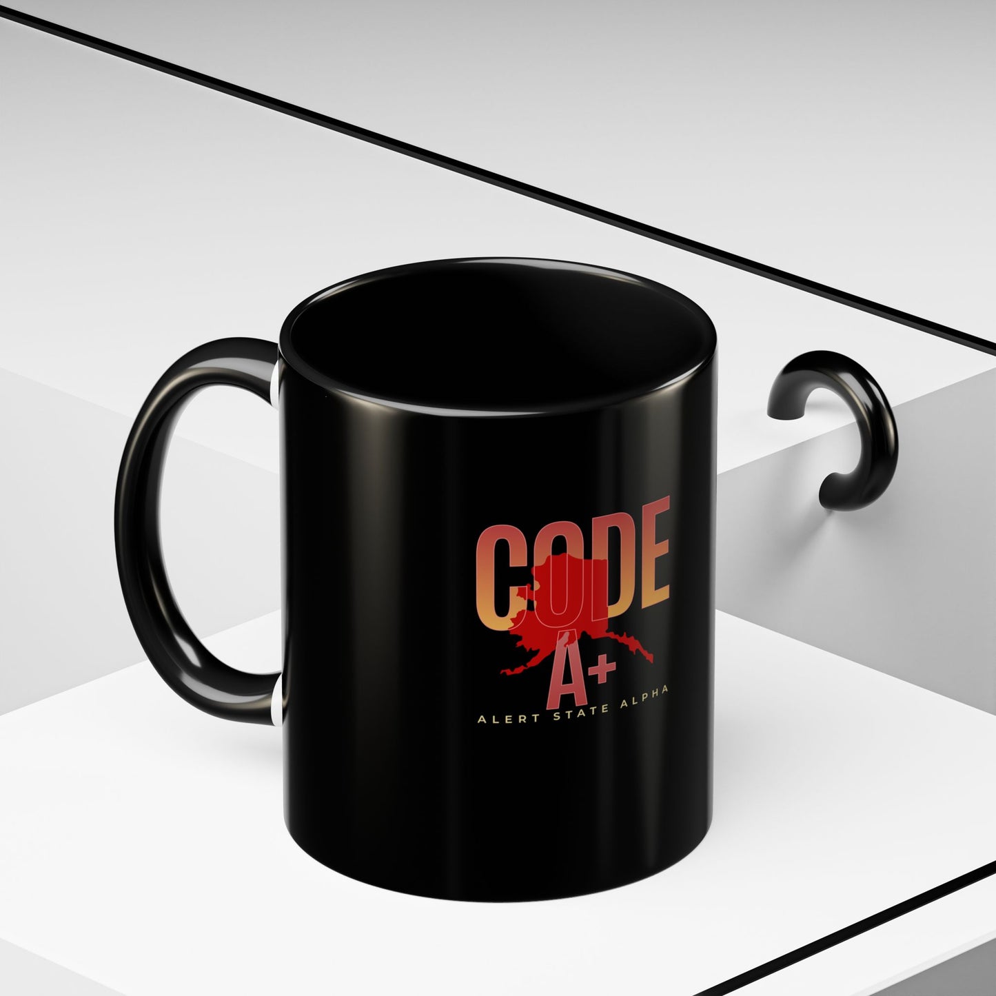 Bloodshot Alert State A+ Coffee Mug (330ml) 11 oz.