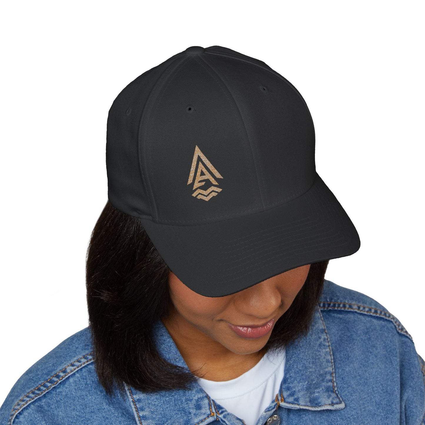 ASA Sand Logo Embroidered Closed-Back Cap