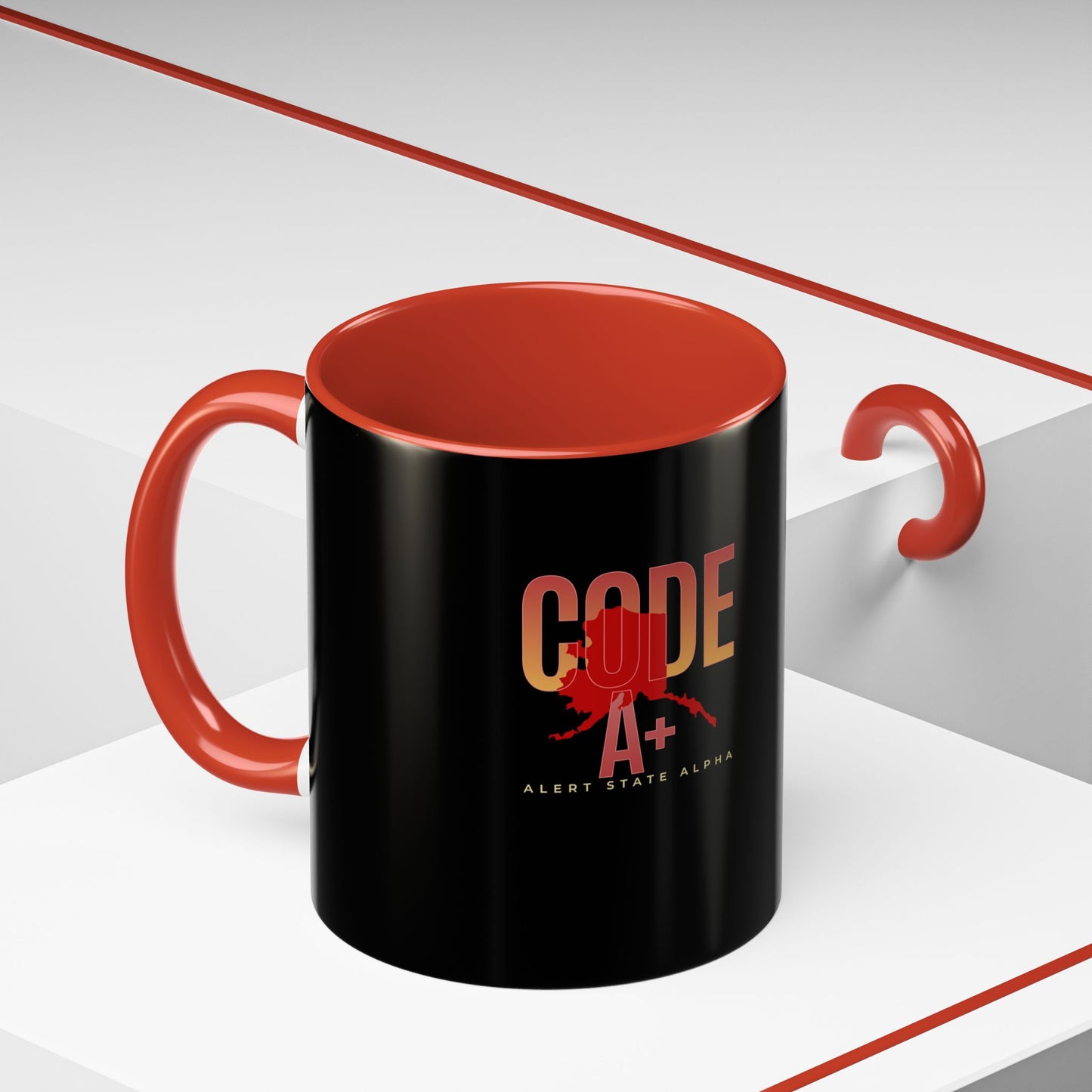 Bloodshot Alert State A+ Coffee Mug (330ml) 11 oz.