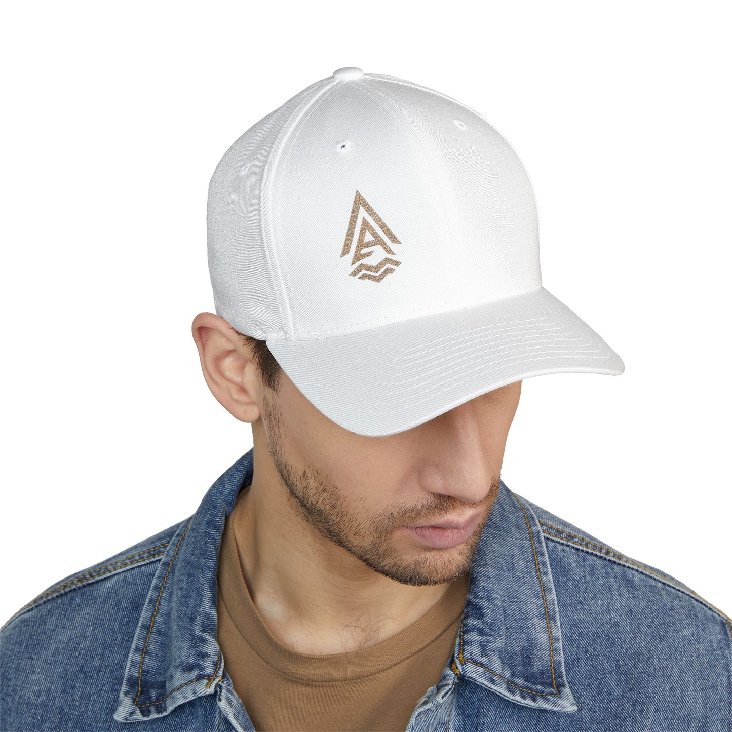 ASA Sand Logo Embroidered Closed-Back Cap