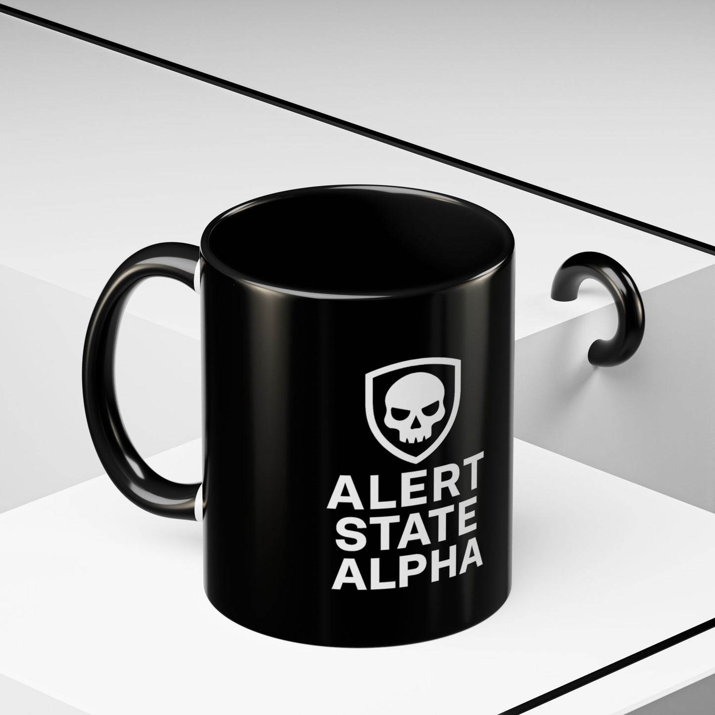 Alert State Alpha – Two-Tone Tactical Mug (330 ml) 11 oz.
