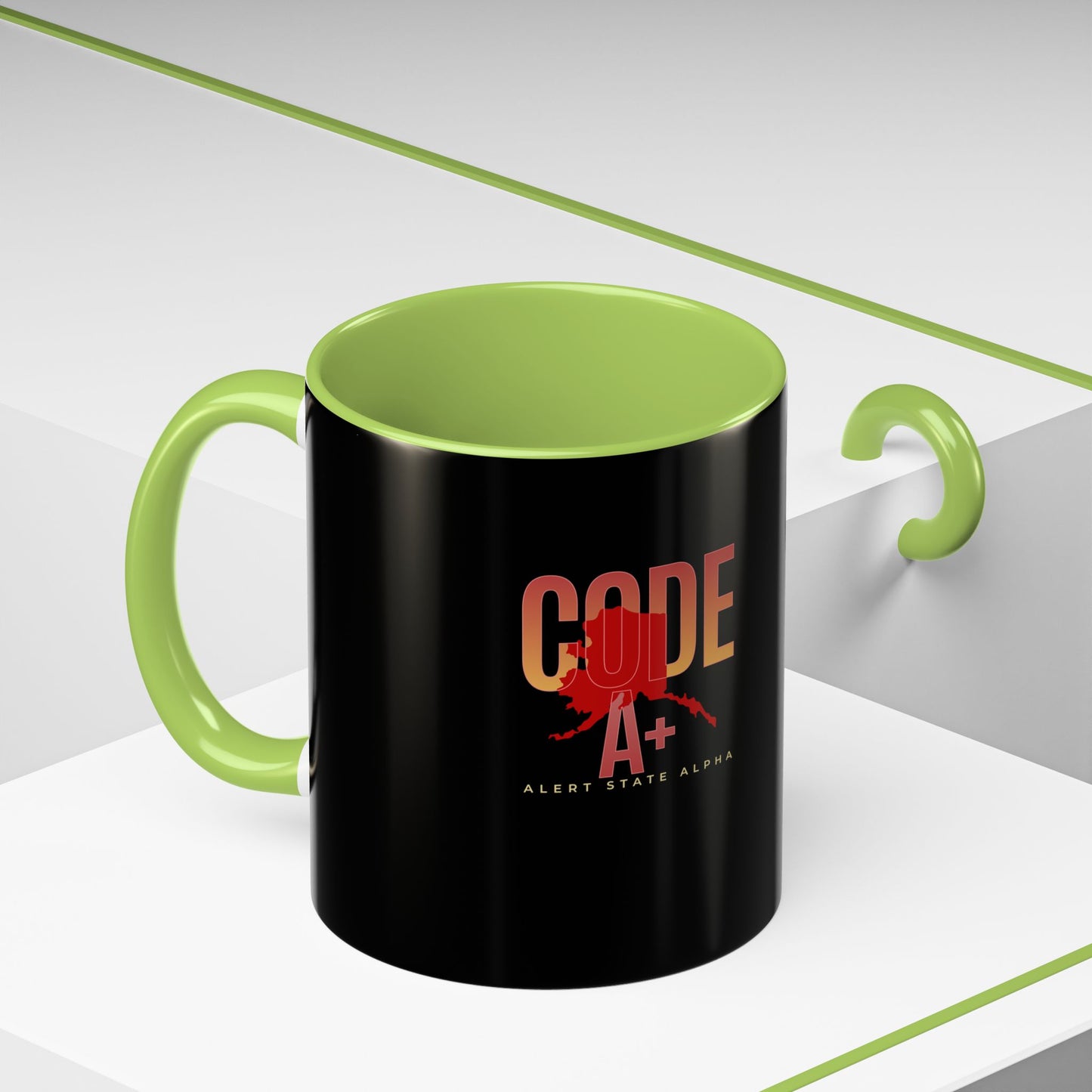 Bloodshot Alert State A+ Coffee Mug (330ml) 11 oz.