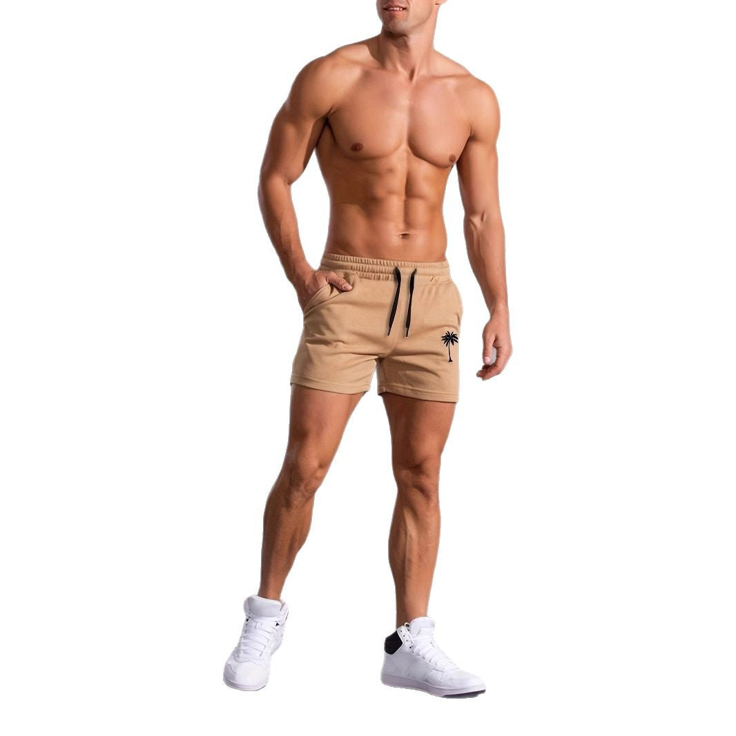 Men's Casual Coconut Printed Sports Shorts